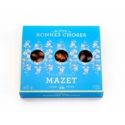 Assortiment Friandises Boîte Bonnes Choses Bleue 200 g Mazet