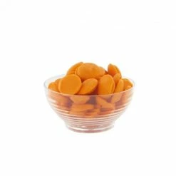 Chocolat Coloré Arôme Orange 250 g Patisdécor -Capfruit Shop chocolat colore arome orange 250 g patisdecor 1