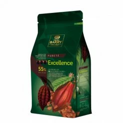 Chocolat de couverture Excellence 55% pistoles 5kg