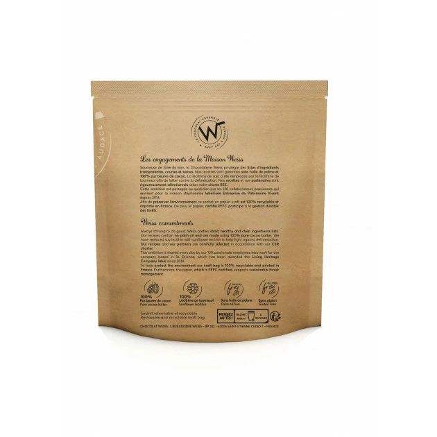 Chocolat Noir 63% Altara 1 kg Weiss Chocolat Noir 63% Altara 1 kg Weiss -Capfruit Shop chocolat noir 64 900g weiss 1