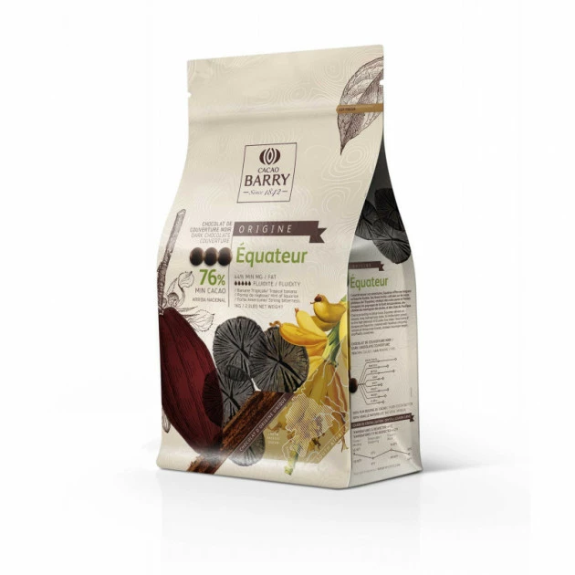 Chocolat Noir Origine Equateur 76% 1 kg 1 Chocolat Noir Origine Equateur 76% 1 kg