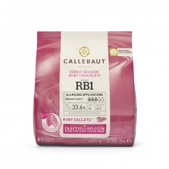 Chocolat Ruby RB1 33,6% 400 g Callebaut