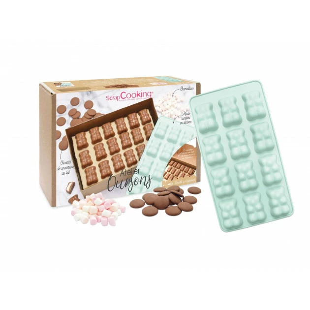 Coffret Atelier Oursons Guimauve ScrapCooking Coffret Atelier Oursons Guimauve ScrapCooking -Capfruit Shop coffret atelier oursons guimauve scrapcooking 1