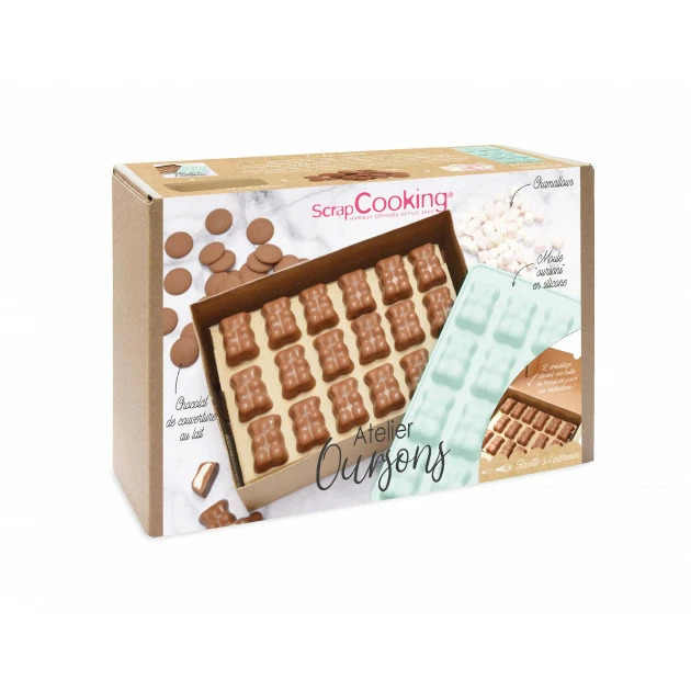 Coffret Atelier Oursons Guimauve ScrapCooking Coffret Atelier Oursons Guimauve ScrapCooking -Capfruit Shop coffret atelier oursons guimauve scrapcooking