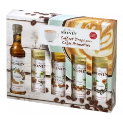 Coffret Dégustation Sirop pour Café 5 cl Monin