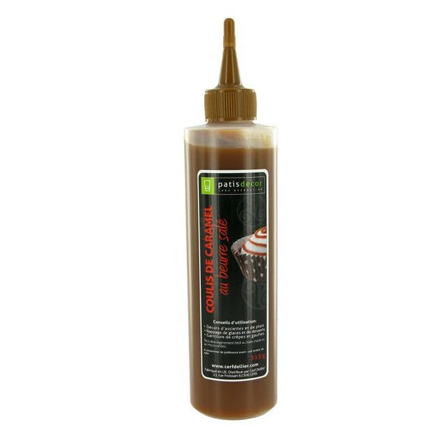Coulis de Caramel Beurre Salé 315 g Patisdécor 1 Coulis de Caramel Beurre Salé 315 g Patisdécor