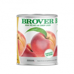 Demi Pêches au Sirop léger 4/4