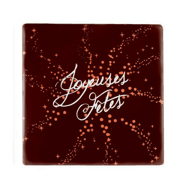 Embout de Bûche Carré Joyeuses Fêtes Décor en Chocolat 80x80 mm (x42) Florensuc Embout de Bûche Carré Joyeuses Fêtes Décor en Chocolat 80x80 mm (x42) Florensuc -Capfruit Shop embout de buche carre joyeuses fetes decor en chocolat 80x80 mm x42 florensuc 2