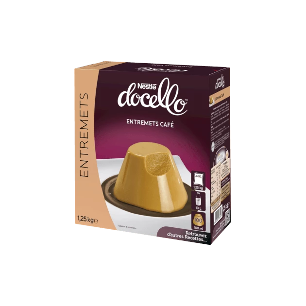 Entremets Café Nestlé Docello 1,25 kg Entremets Café Nestlé Docello 1,25 kg -Capfruit Shop entremets cafe nestle docello 125 kg