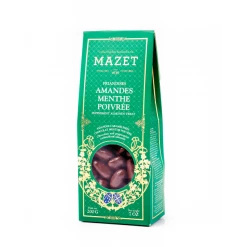 Etui Pincé Friandises Amandes Menthe Poivrée 200 g Mazet