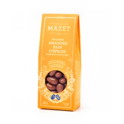 Etui Pincé Friandises Amandes Pain d'Epices 200 g Mazet