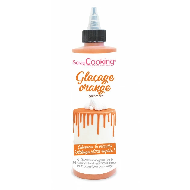 Glaçage Orange Goût Chocolat 130 g Scrapcooking Glaçage Orange Goût Chocolat 130 g Scrapcooking -Capfruit Shop glacage orange gout chocolat 130 g scrapcooking