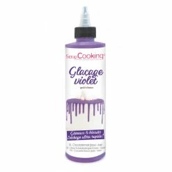 Glaçage Violet Goût Chocolat 130 g Scrapcooking