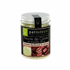 MyCryo Beurre de Cacao en Poudre 40 g Patisdécor