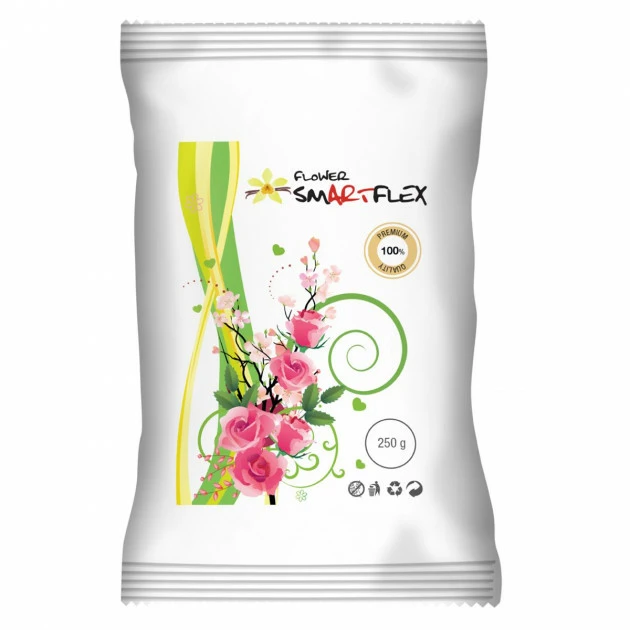 Pâte à Fleurs Blanc Flower 250g Smartflex 1 Pâte à Fleurs Blanc Flower 250g Smartflex
