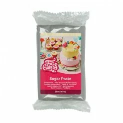 Pâte à Sucre Gris pierre 250g Funcakes