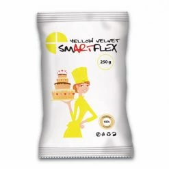 Pâte à Sucre Jaune Yellow Velvet 250g Smartflex