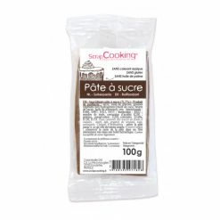Pâte à Sucre Marron 100 g Scrapcooking