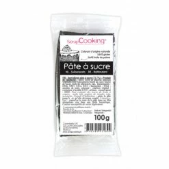Pâte à Sucre Noir 100 g Scrapcooking