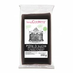 Pâte à Sucre Noire 250g ScrapCooking
