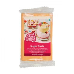 Pâte à Sucre Orange Tropicale 250g Funcakes