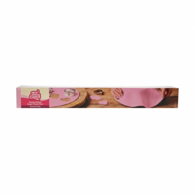Pâte à Sucre Prête à Dérouler Rose Pâle 430 g Funcakes 1 Pâte à Sucre Prête à Dérouler Rose Pâle 430 g Funcakes