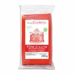 Pâte à Sucre Rouge 250 g ScrapCooking