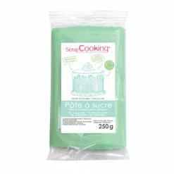 Pâte à Sucre Vert d'eau 250g Scrapcooking