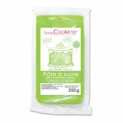 Pâte à Sucre Vert Prairie 250 g ScrapCooking