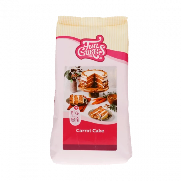 Préparation pour Carrot Cake 500g FunCakes Édition 1 Préparation pour Carrot Cake 500g FunCakes Édition