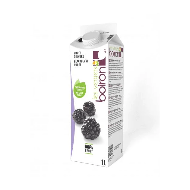 Purée de Mûre 1 L Boiron Purée de Mûre 1 L Boiron -Capfruit Shop puree de mure 1 l boiron