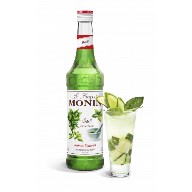 Sirop Basilic 70 cl Monin 2 Sirop Basilic 70 cl Monin – Image 2