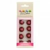 Sphère en Chocolat Rubis 2 cm (x8) Funcakes